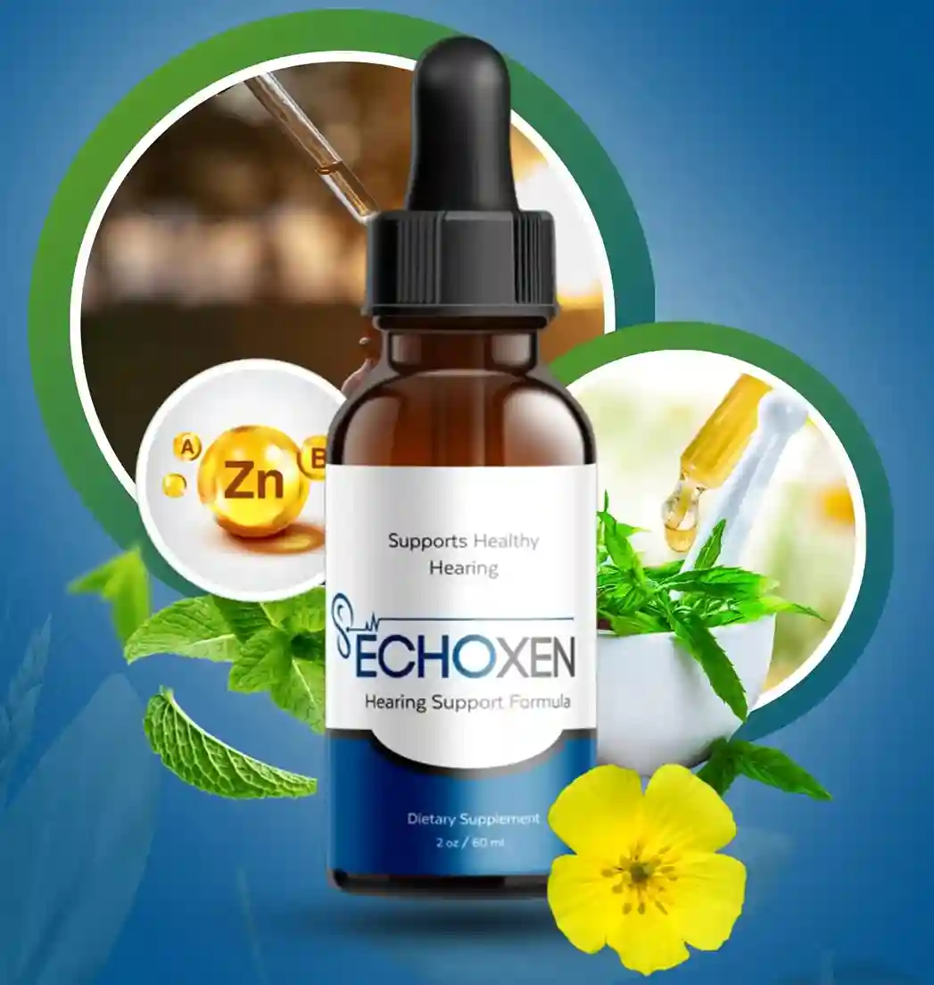 Echoxen Natural Hearing Support Formula — 6 Bottle Pack USA 2026